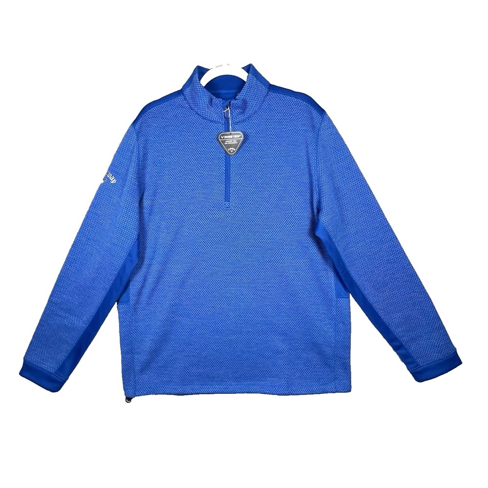 CALLAWAY Weather Series Swing Tech Mens Size L Blue Thermal Draw Cord Waist NWT - Picture 2 of 11